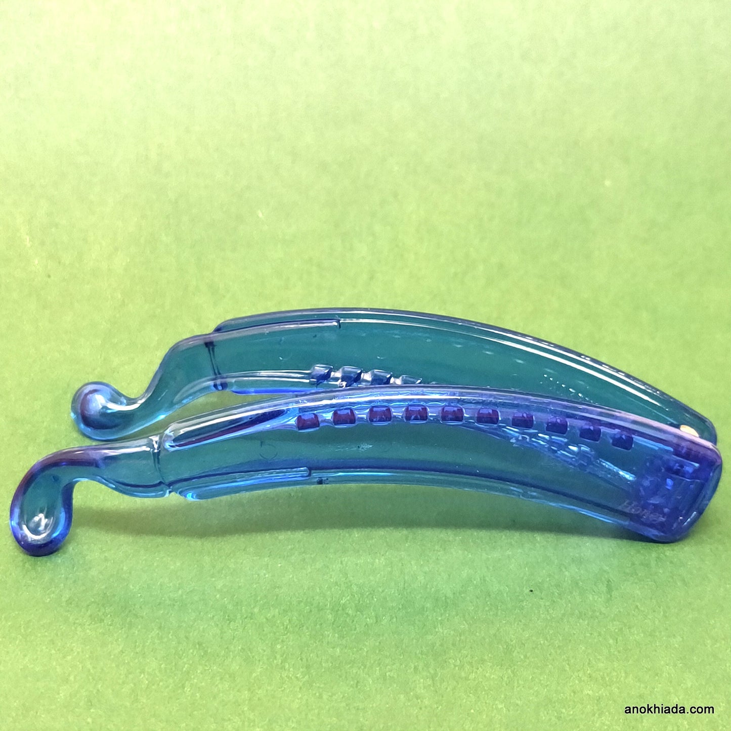 Premium Translucent Banana Hair Clip for Girls & Woman (Honey) - ZF-63