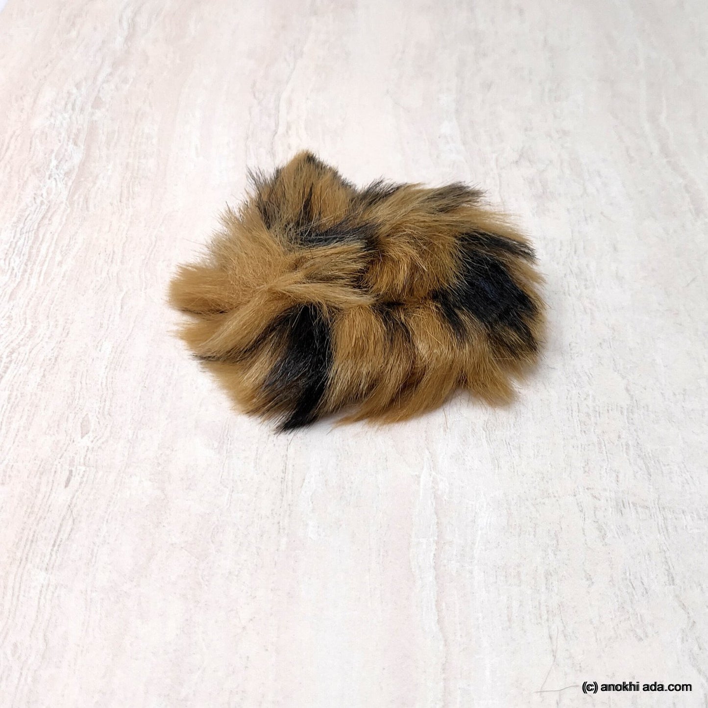 Anokhi Ada Multi-Colour Large Size Fur Scrunchie for Girls and Women (ZG-61 Scrunchie)