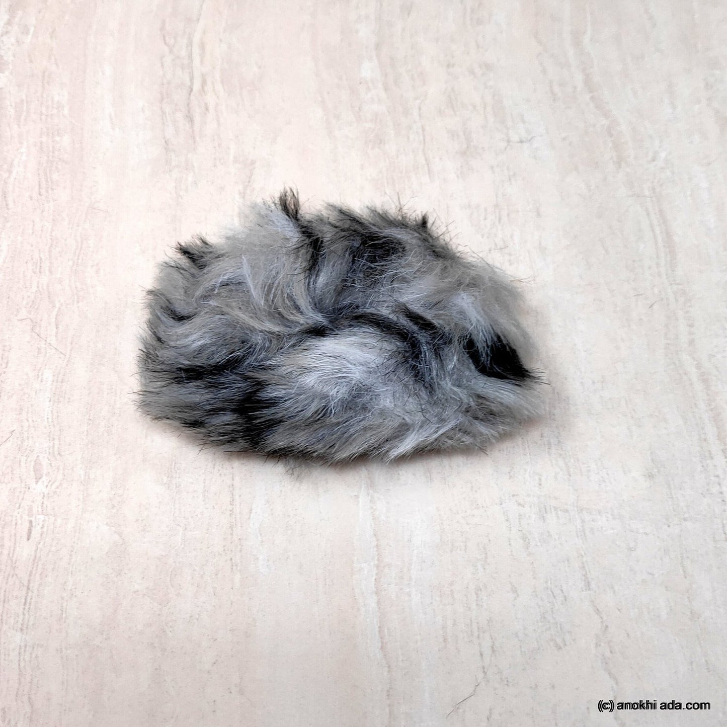 Anokhi Ada Multi-Colour Large Size Fur Scrunchie for Girls and Women (ZG-63 Scrunchie)