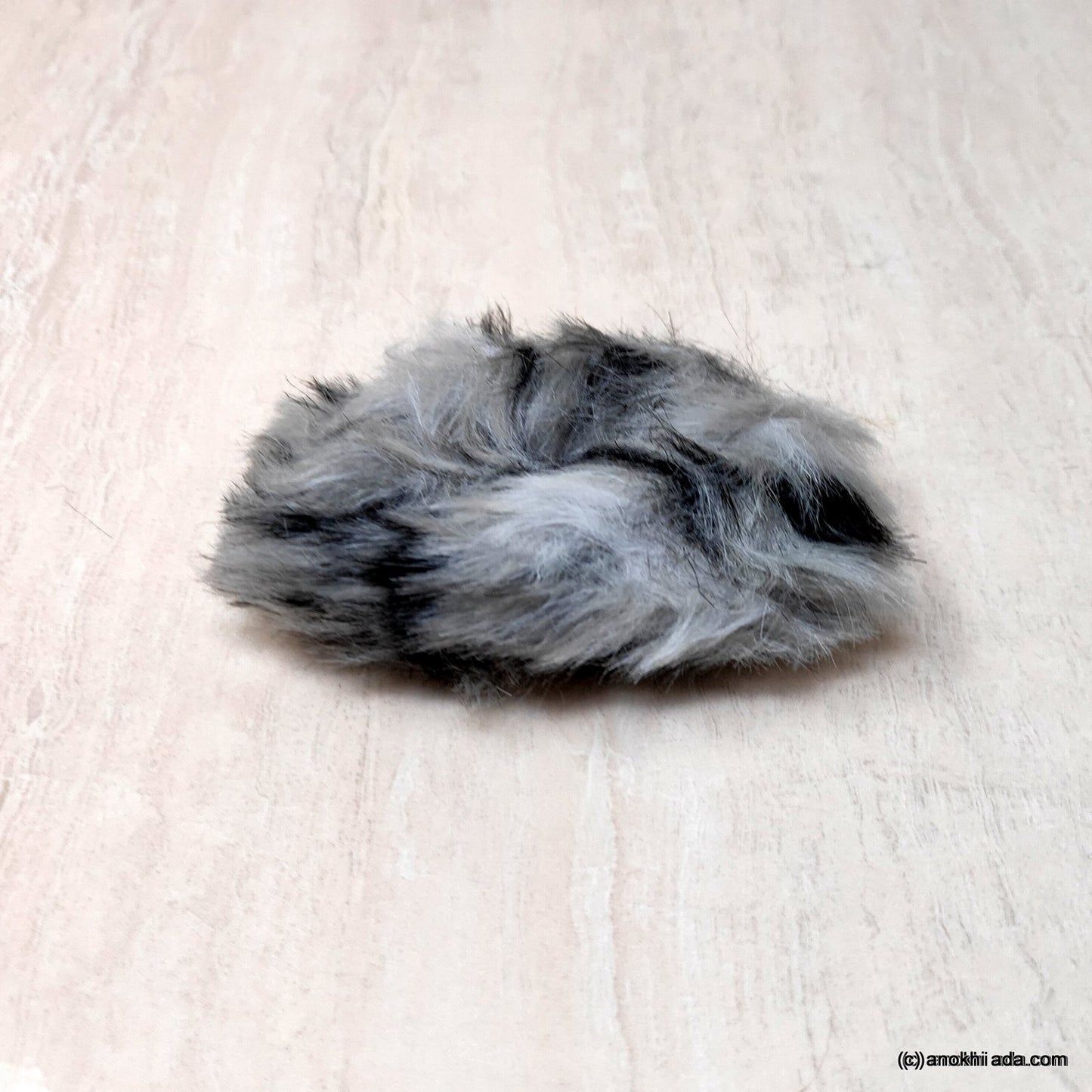 Anokhi Ada Multi-Colour Large Size Fur Scrunchie for Girls and Women (ZG-63 Scrunchie)