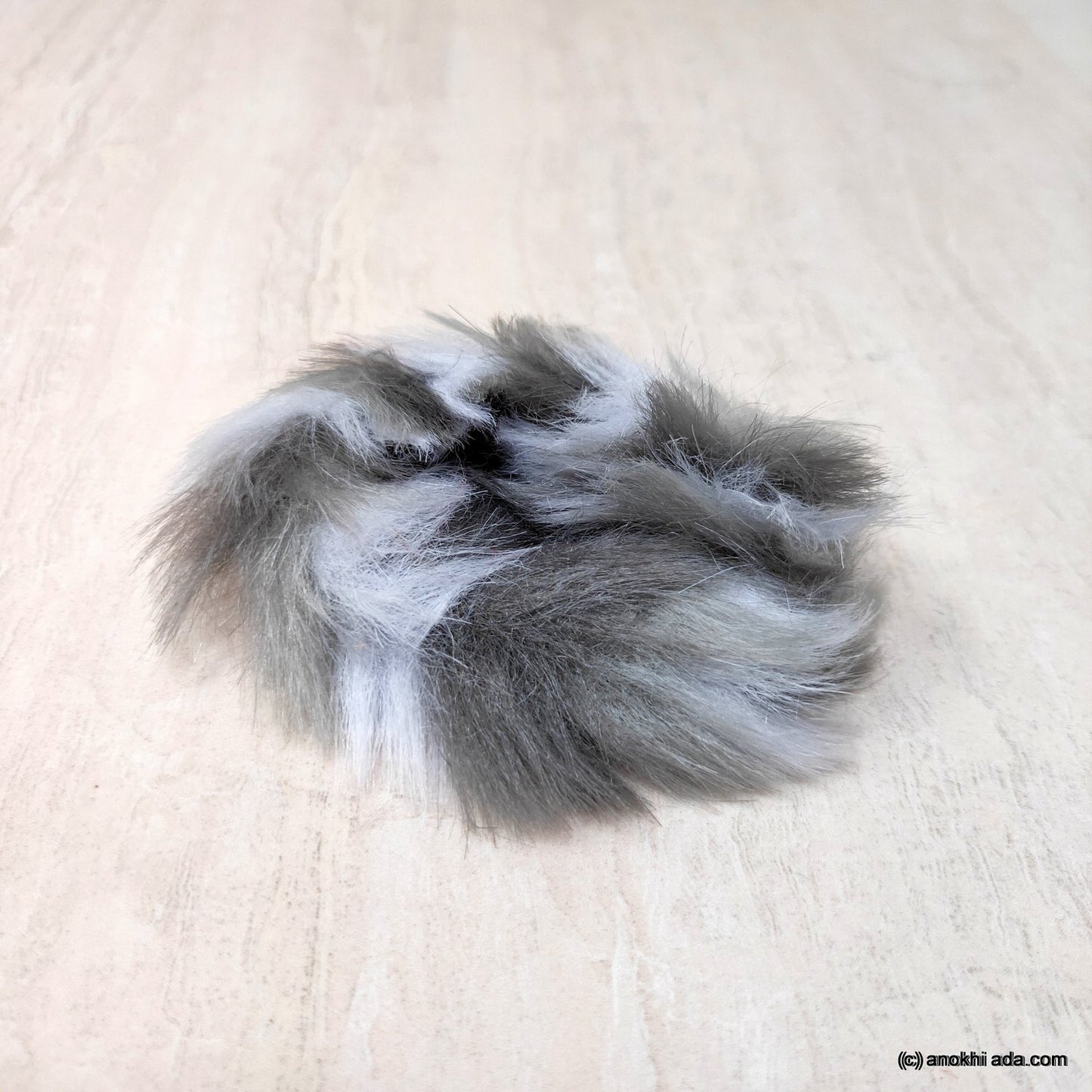 Anokhi Ada Multi-Colour Large Size Fur Scrunchie for Girls and Women (ZG-69 Scrunchie)