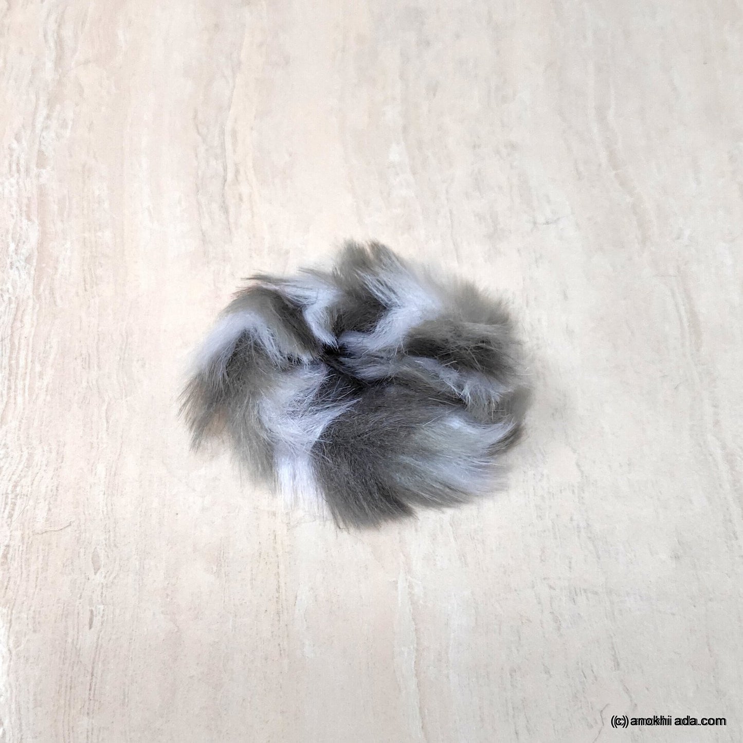 Anokhi Ada Multi-Colour Large Size Fur Scrunchie for Girls and Women (ZG-69 Scrunchie)