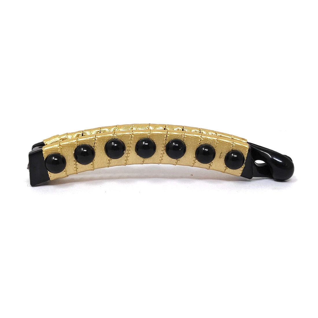 Anokhi Ada Handmade Pearl Banana Hair Clip for Girls and Women (Golden)-ZI-01