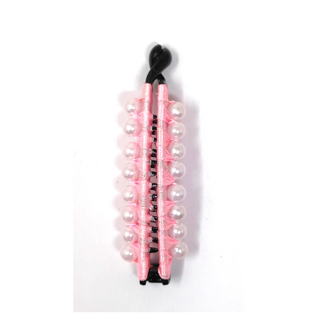 Anokhi Ada Handmade Pearl Banana Hair Clip for Girls and Women (Baby Pink)-ZI-04