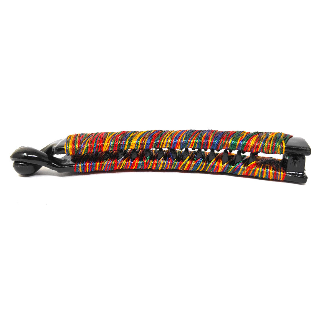 Anokhi Ada Handmade Silk Thread Banana Hair Clip for Girls and Women (Multi-Colour )-ZI-10