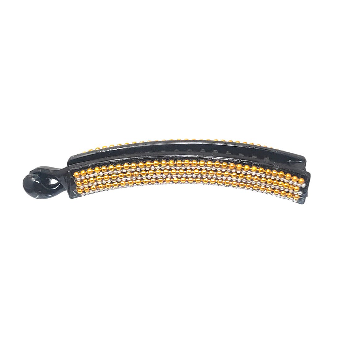 Anokhi Ada Black Designer Handmade Fancy Plastic Banana Hair Clip for Girls and Women (ZI-12) - Anokhiada.com