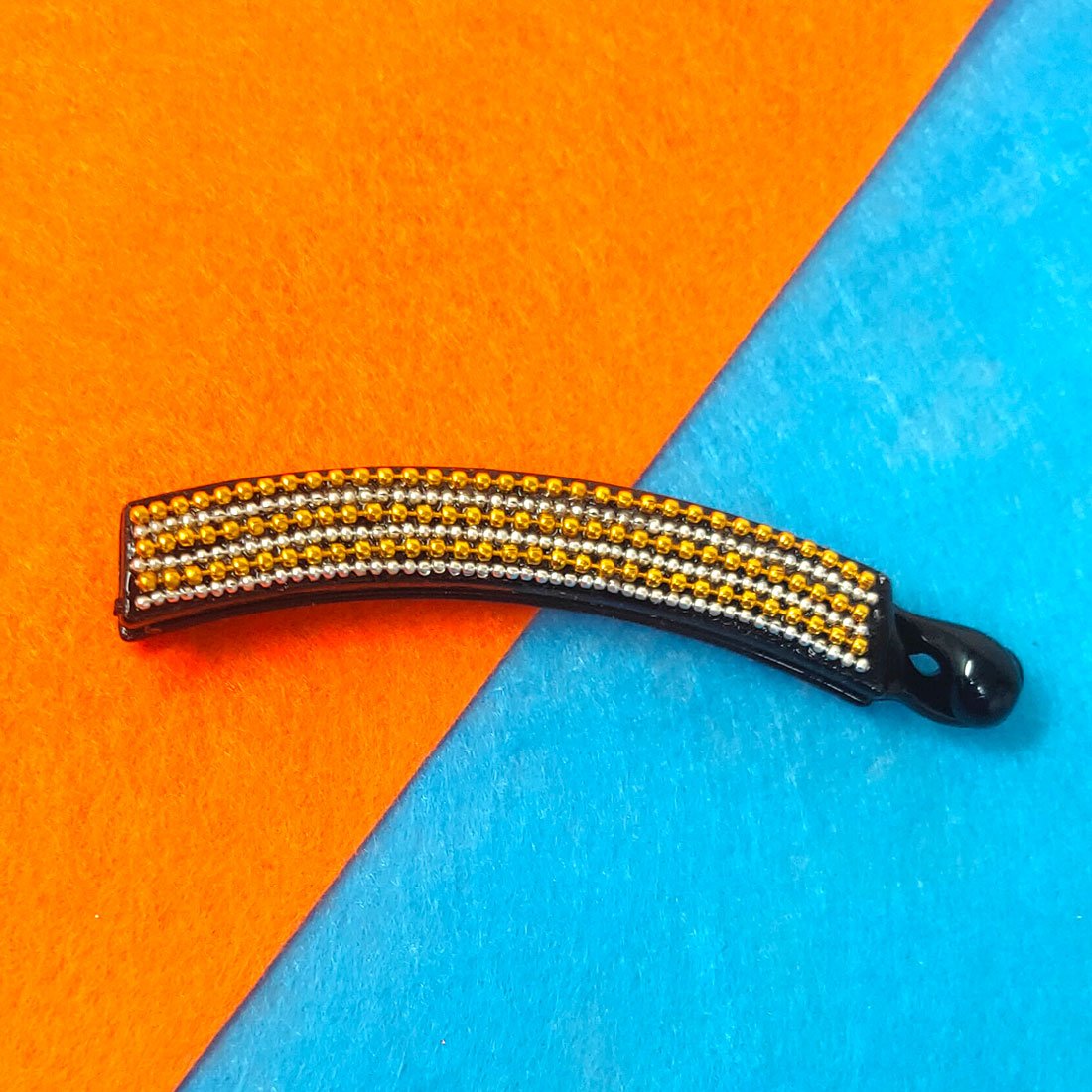 Anokhi Ada Black Designer Handmade Fancy Plastic Banana Hair Clip for Girls and Women (ZI-12) - Anokhiada.com