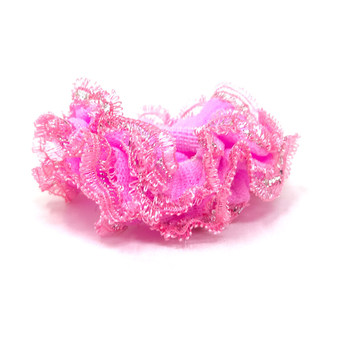 Anokhi Ada Hair Ties/ Ponytail Holders for Girls and Women (Set of 2 Ponytail Holders, Baby Pink)-Z J-05