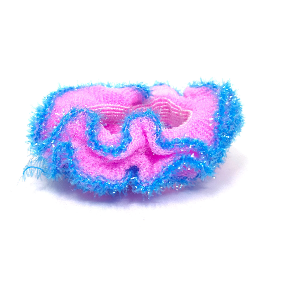 Anokhi Ada Hair Ties/ Ponytail Holders for Girls and Women (Set of 2 Ponytail Holders, Sky Blue)-Z J-12