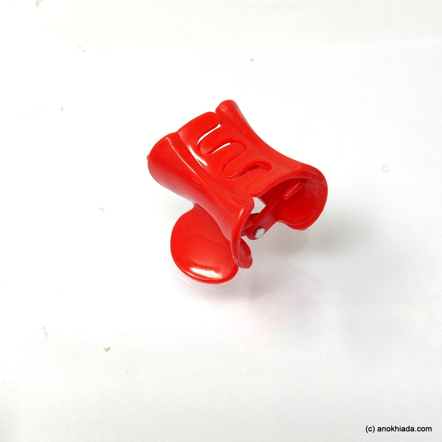 Anokhi Ada Small Bow Multi-Colour Plastic Hair Clutchers/Hair Claws for Girls and Women (Combo of 12 Hair Claws) (ZJ-19)