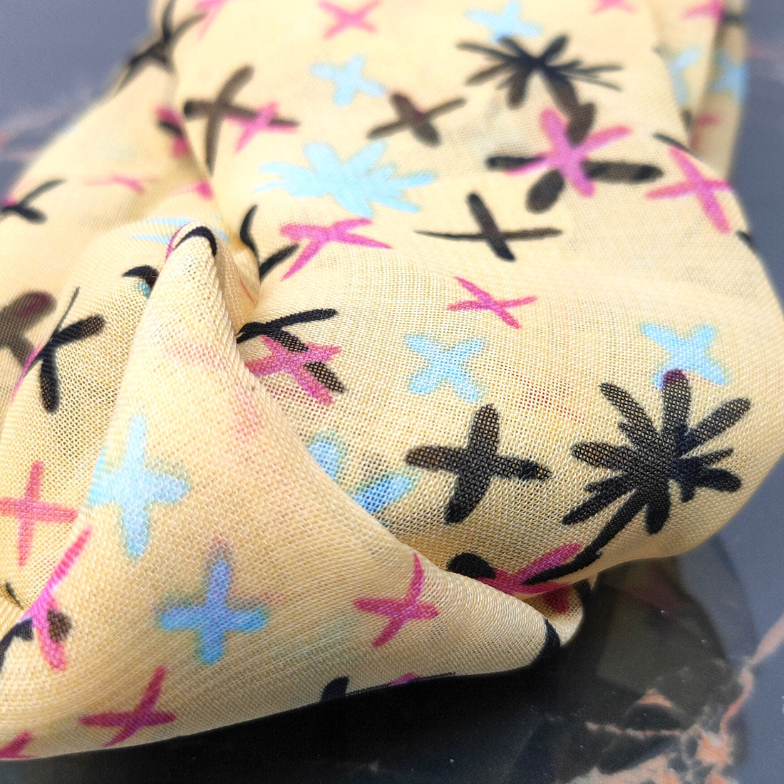 Anokhi Ada Multi-Colour Printed Fabric Soft Headband for Girls and Women (ZK-01)