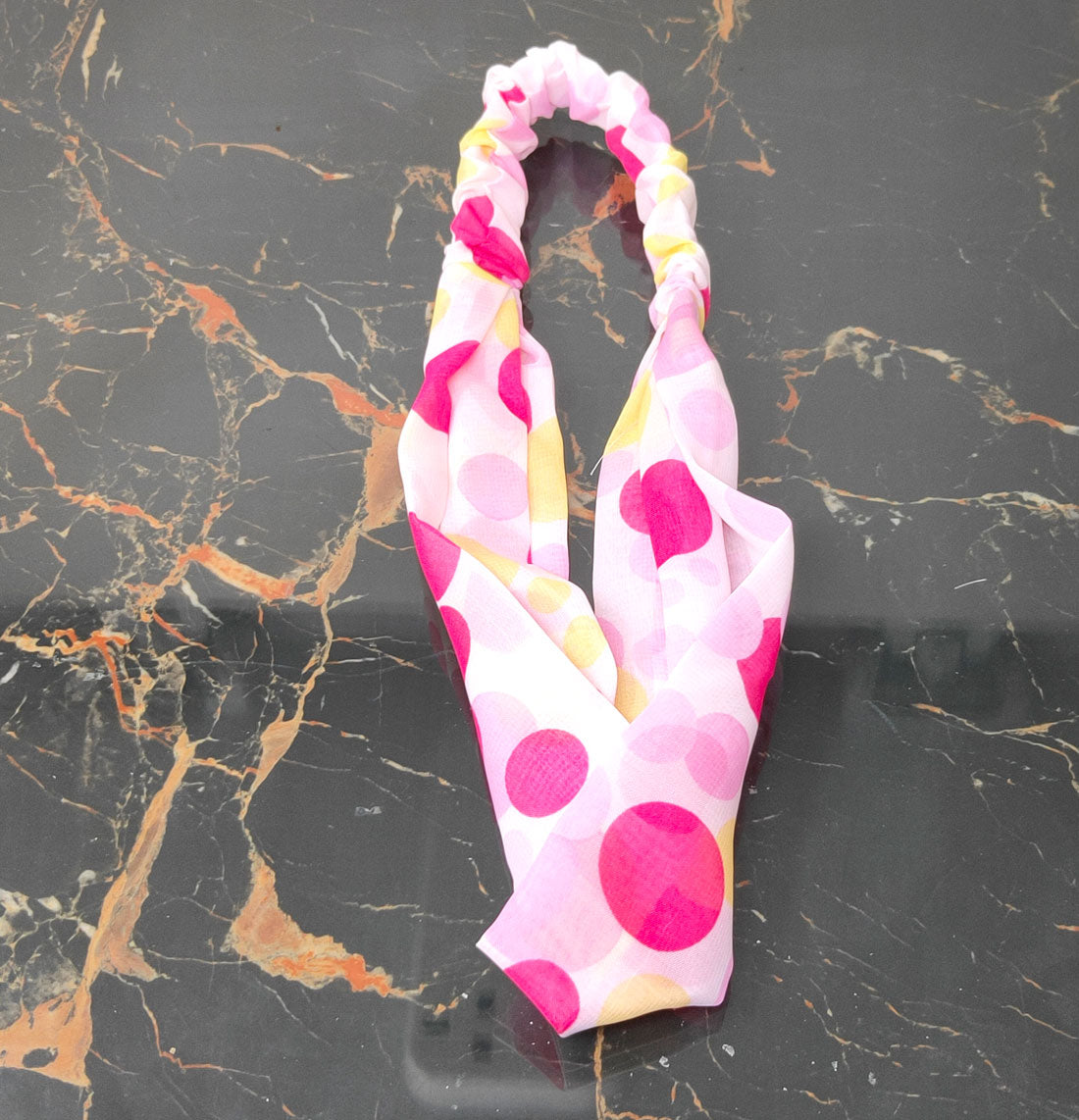 Anokhi Ada Multi-Colour Printed Fabric Soft Headband for Girls and Women (ZK-05)