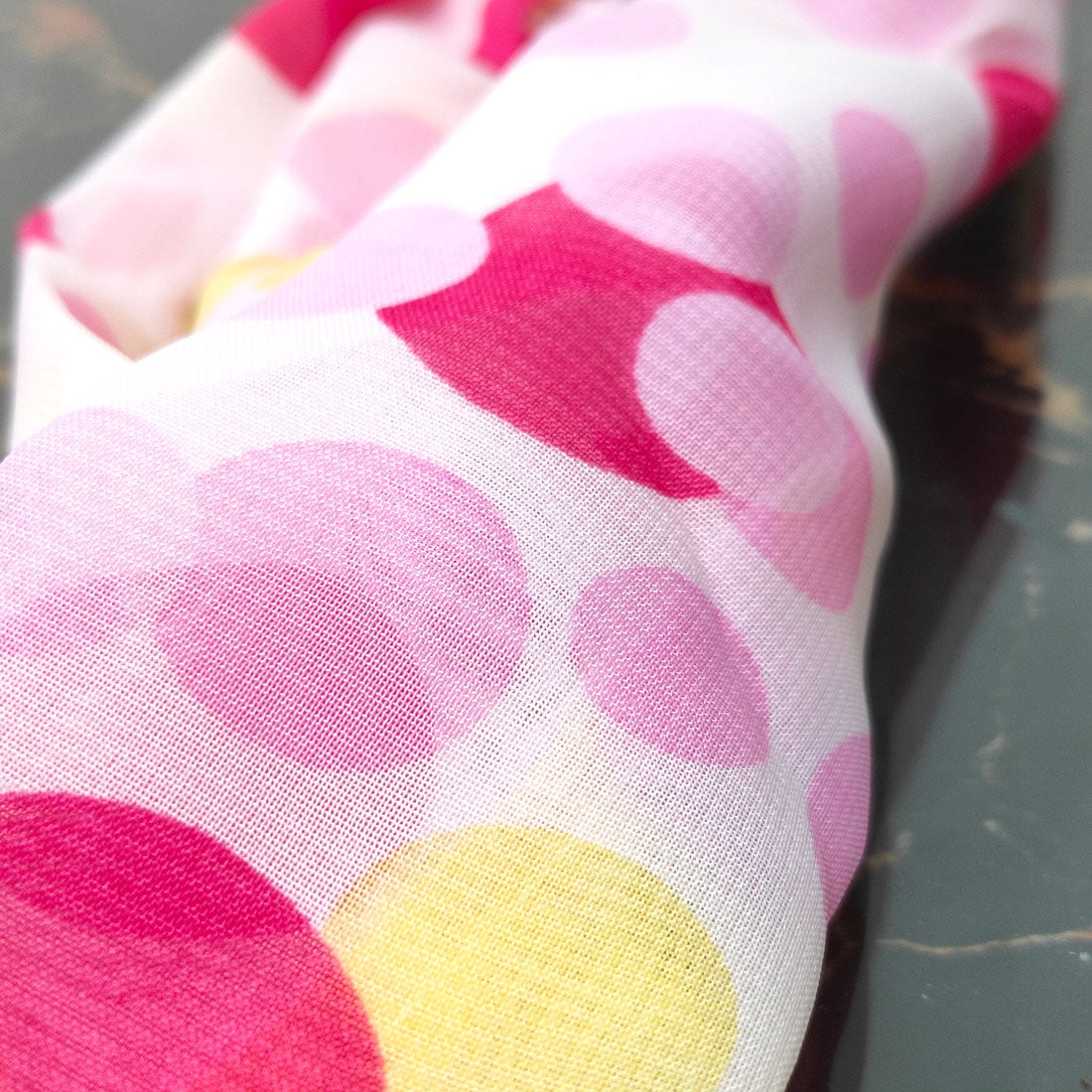Anokhi Ada Multi-Colour Printed Fabric Soft Headband for Girls and Women (ZK-05)