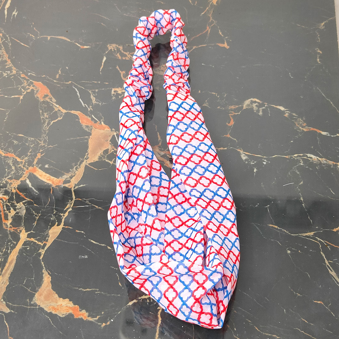 Anokhi Ada Multi-Colour Printed Fabric Soft Headband for Girls and Women (ZK-08)