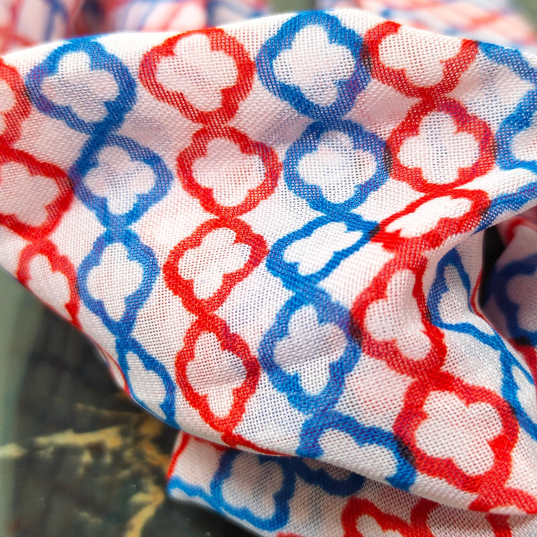 Anokhi Ada Multi-Colour Printed Fabric Soft Headband for Girls and Women (ZK-08)