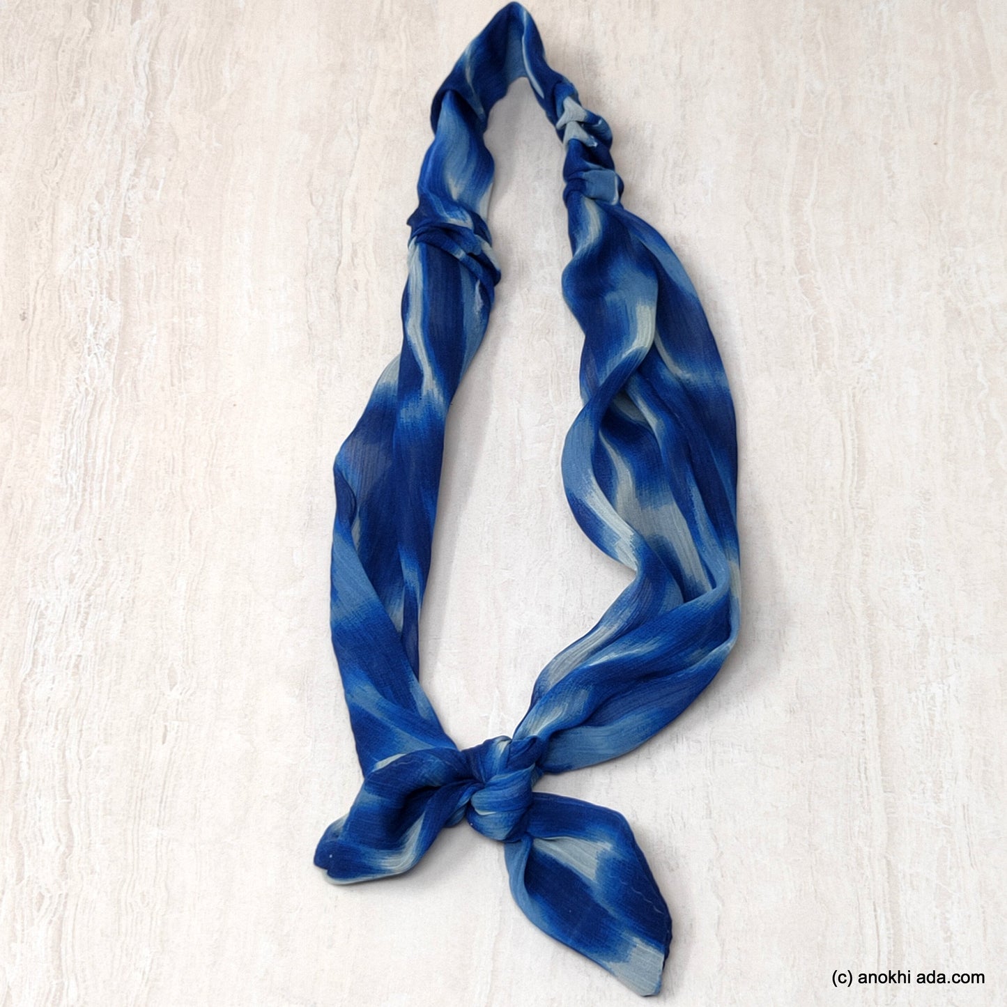 Anokhi Ada Multi-Colour Printed Fabric Knot Headband for Girls and Women (ZK-14)