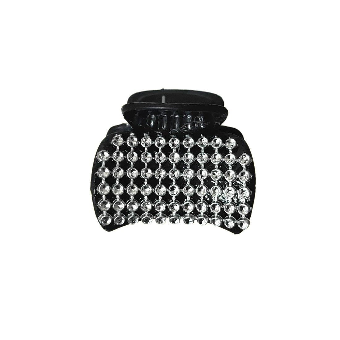 Anokhi Ada Black Designer Handmade Fancy Plastic Hair Clutcher for Girls and Women (ZL-02) - Anokhiada.com