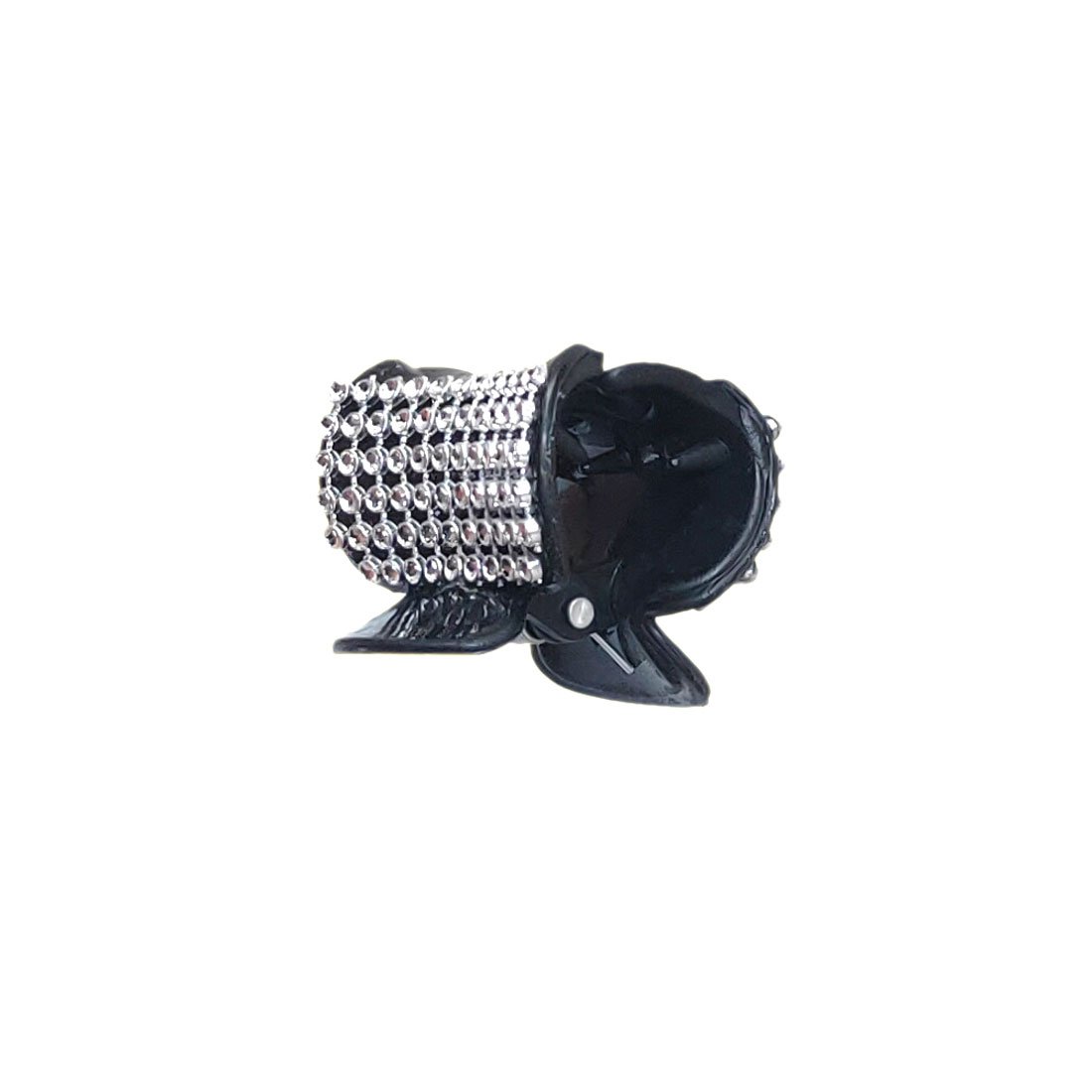 Anokhi Ada Black Designer Handmade Fancy Plastic Hair Clutcher for Girls and Women (ZL-02) - Anokhiada.com