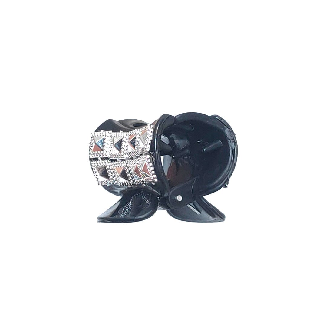 Anokhi Ada Black Designer Handmade Fancy Plastic Hair Clutcher for Girls and Women (ZL-03) - Anokhiada.com