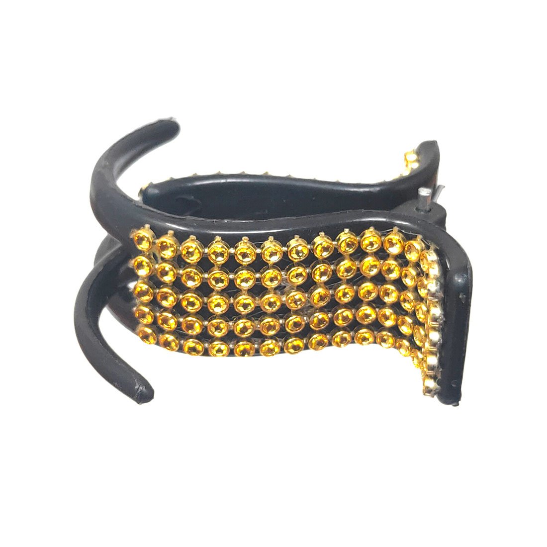 Anokhi Ada Black Designer Handmade Fancy Plastic Hair Clutcher for Girls and Women (ZL-06) - Anokhiada.com
