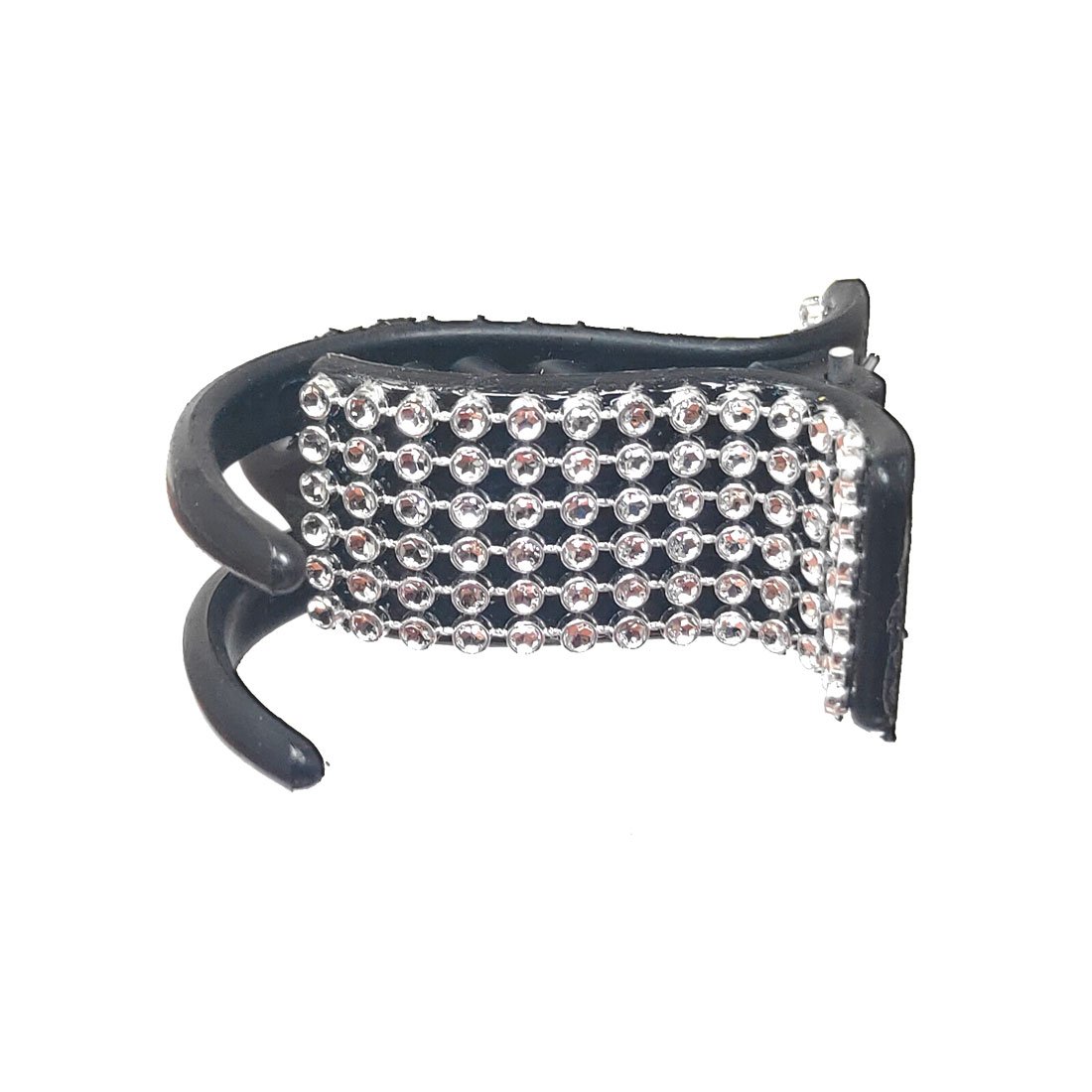 Anokhi Ada Black Designer Handmade Fancy Plastic Hair Clutcher for Girls and Women (ZL-07) - Anokhiada.com