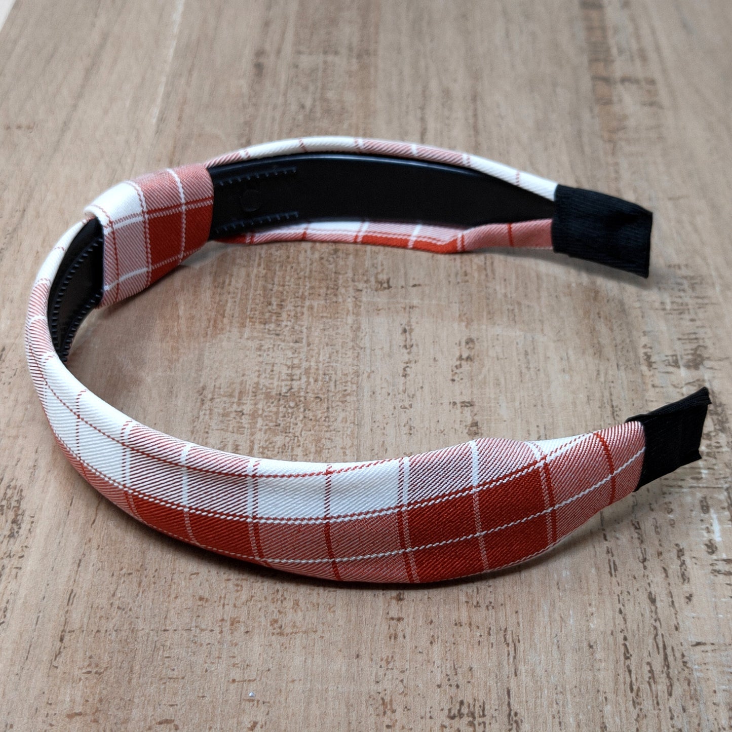 Anokhi Ada Check Design Fabric Knot Headband for Girls and Women (ZN -09)