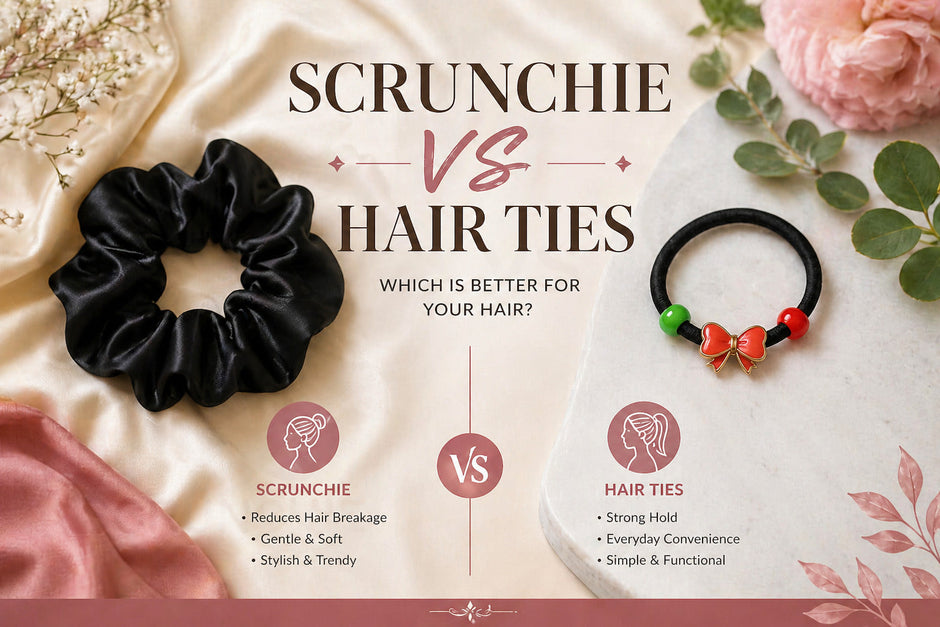 5 Reason to 'Why scrunchies are Better than Hair ties ?