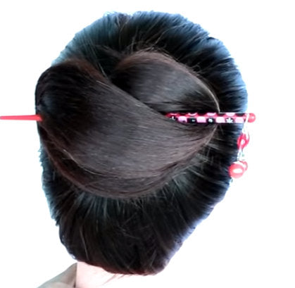 9 Easy and Amazing Bun Hairstyles using Bun Sticks / Juda Sticks ...
