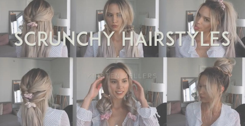 6 Easy Scrunchie Hairstyles