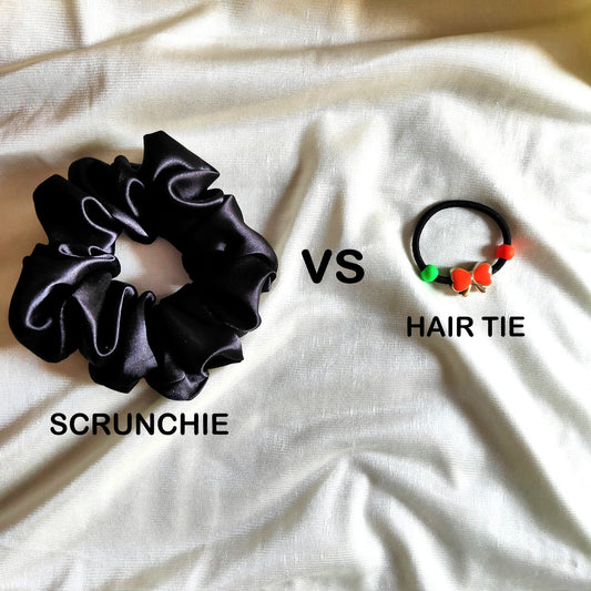 5 Reason to 'Why scrunchies are Better than Hair ties ?