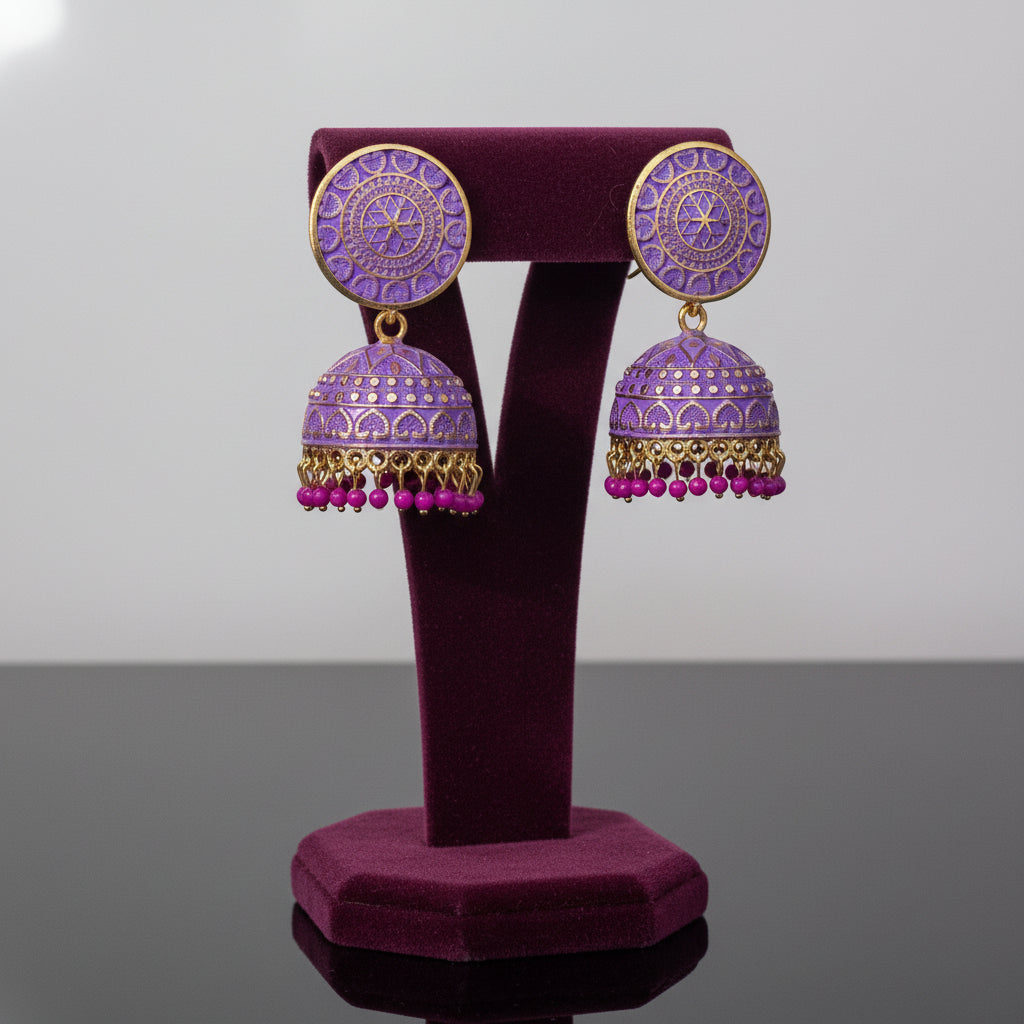 Elegant Traditional Jhumka Earrings for Women