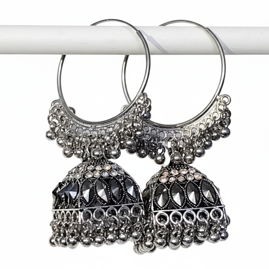 Elegant Hoop Jhumki for festive season