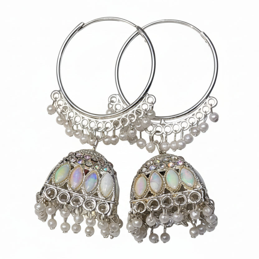 Elegant Hoop Jhumki for festive season