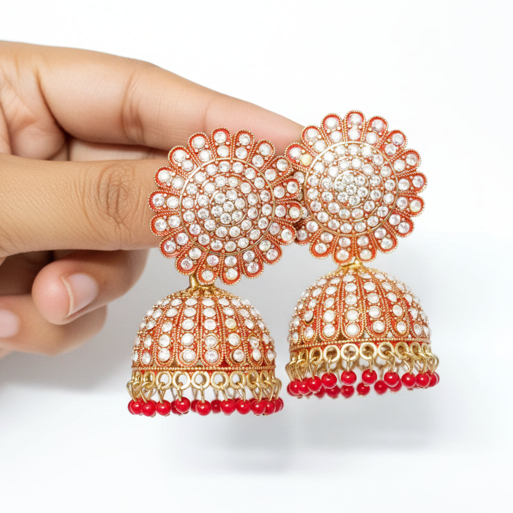 Radiance Traditional Jhumki for Women – Elegant & Stylish