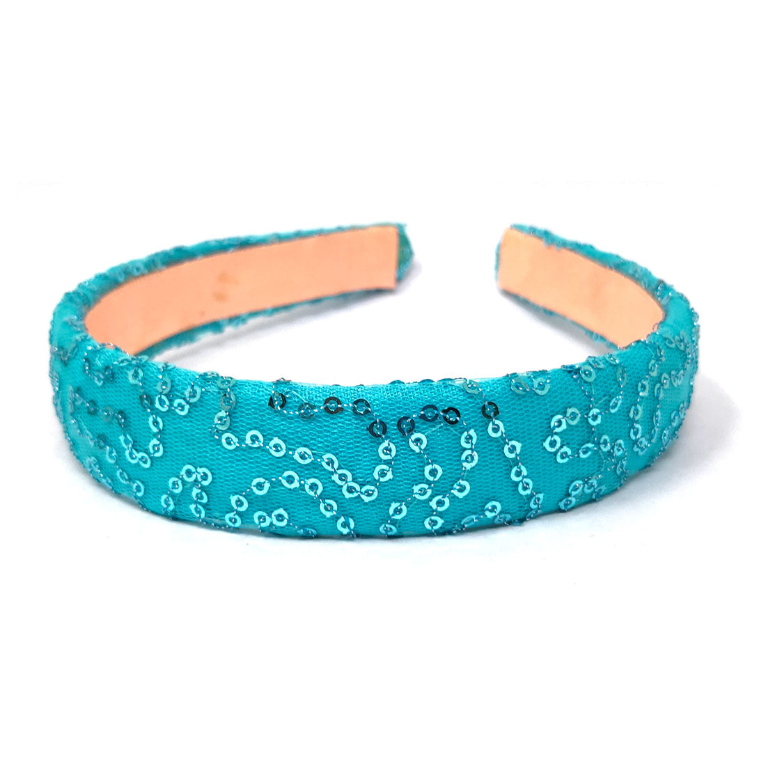 Anokhi Ada Handmade Fabric Stylish Hairband/Headband for Girls and Women (Sky Blue)-04-20H