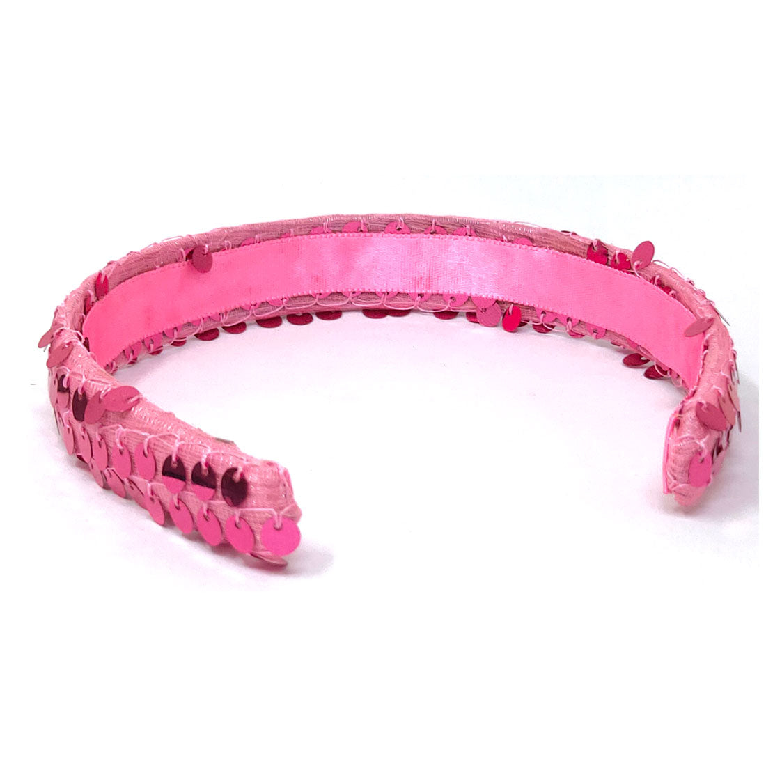 Anokhi Ada Handmade Fabric Stylish Hairband/Headband for Girls and Women (Baby Pink)-04-21H