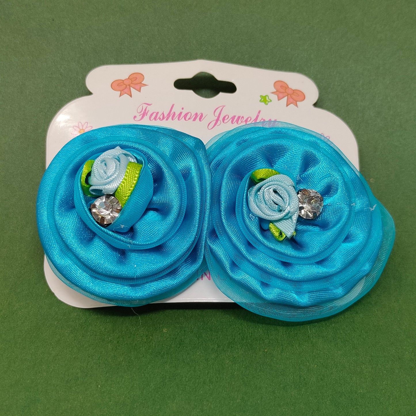 Floral Hair Clips for Kids and Girls (10-04)