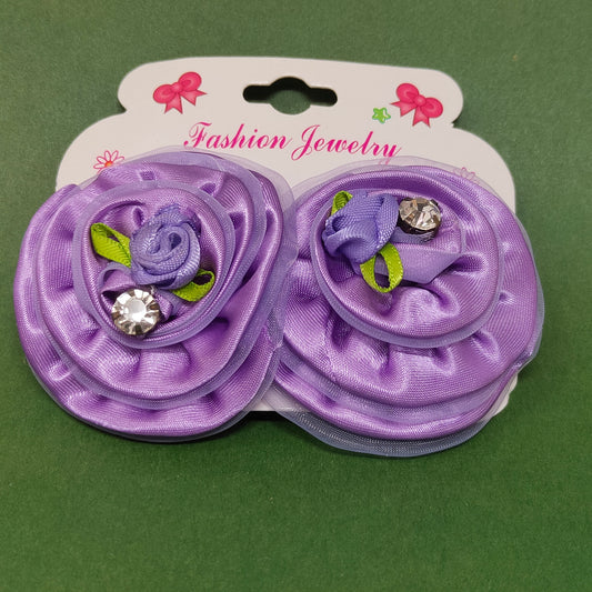 Floral Hair Clips for Kids and Girls (10-06)