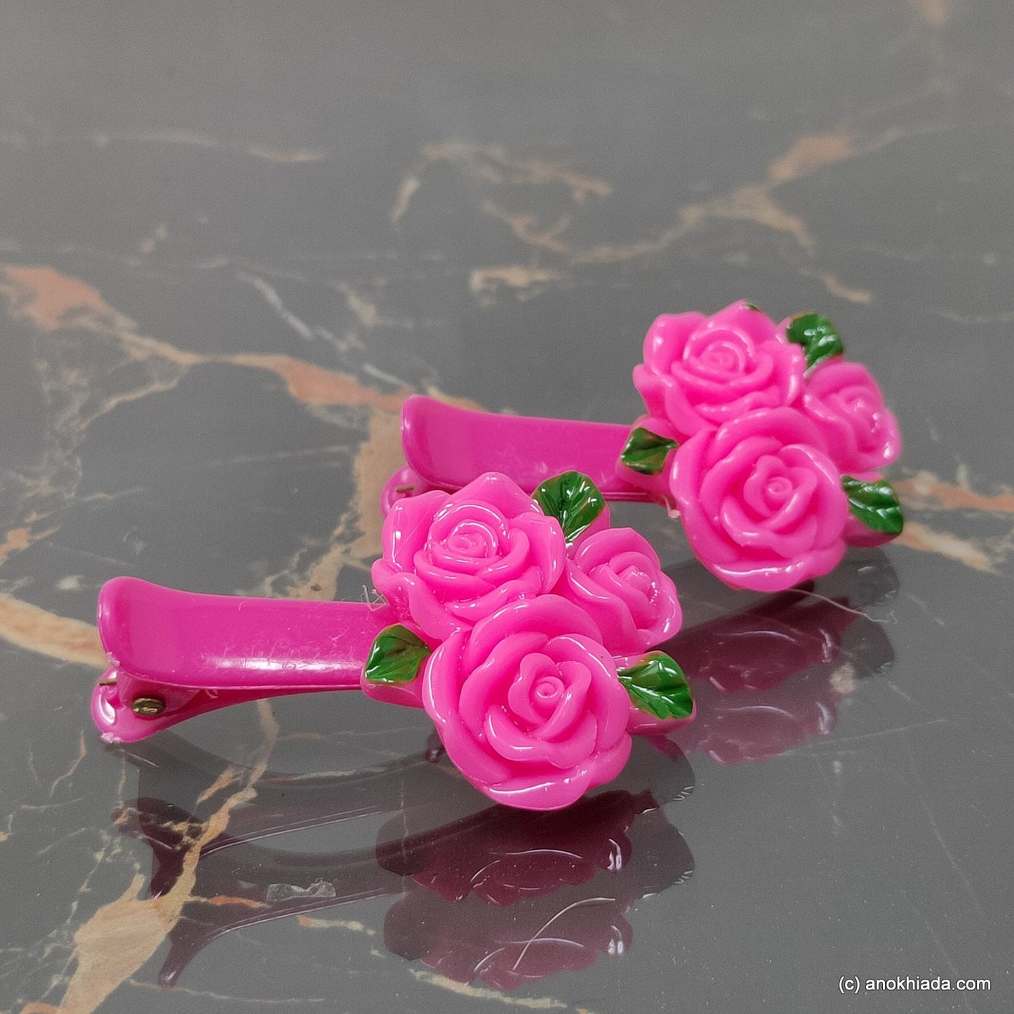 Anokhi Ada Floral Hair Clips for Kids and Girls (10-34)