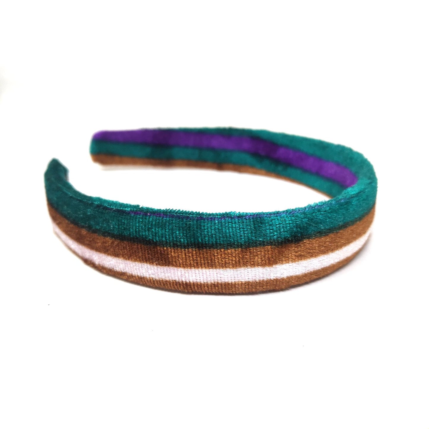 Anokhi Ada Handmade Printed Velvet Hairband/Headband for Girls and Women -14-41
