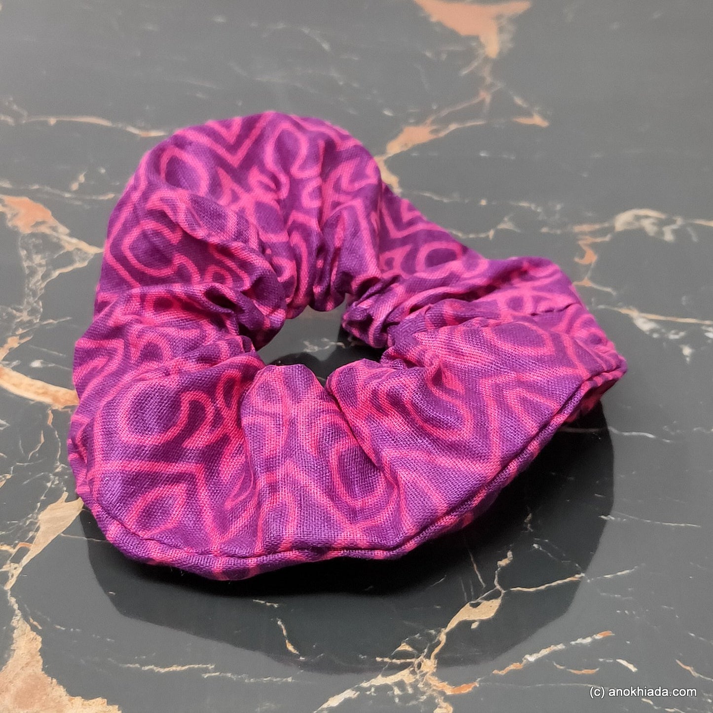 Anokhi Ada Handmade Fabric Scrunchie for Girls and Women (15-140 Scrunchie)