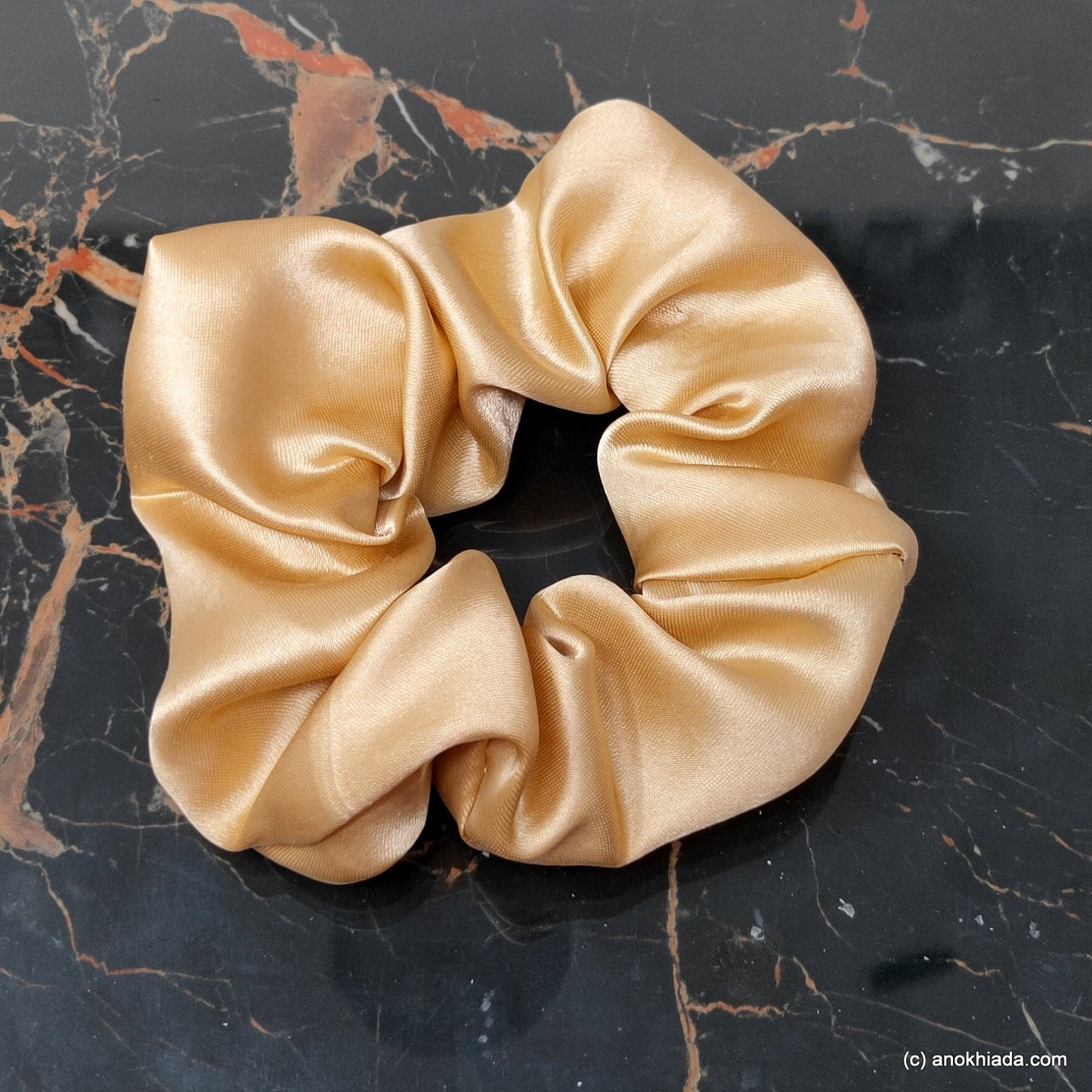 Anokhi Ada Handmade Satin Scrunchie for Girls and Women (15-166 )