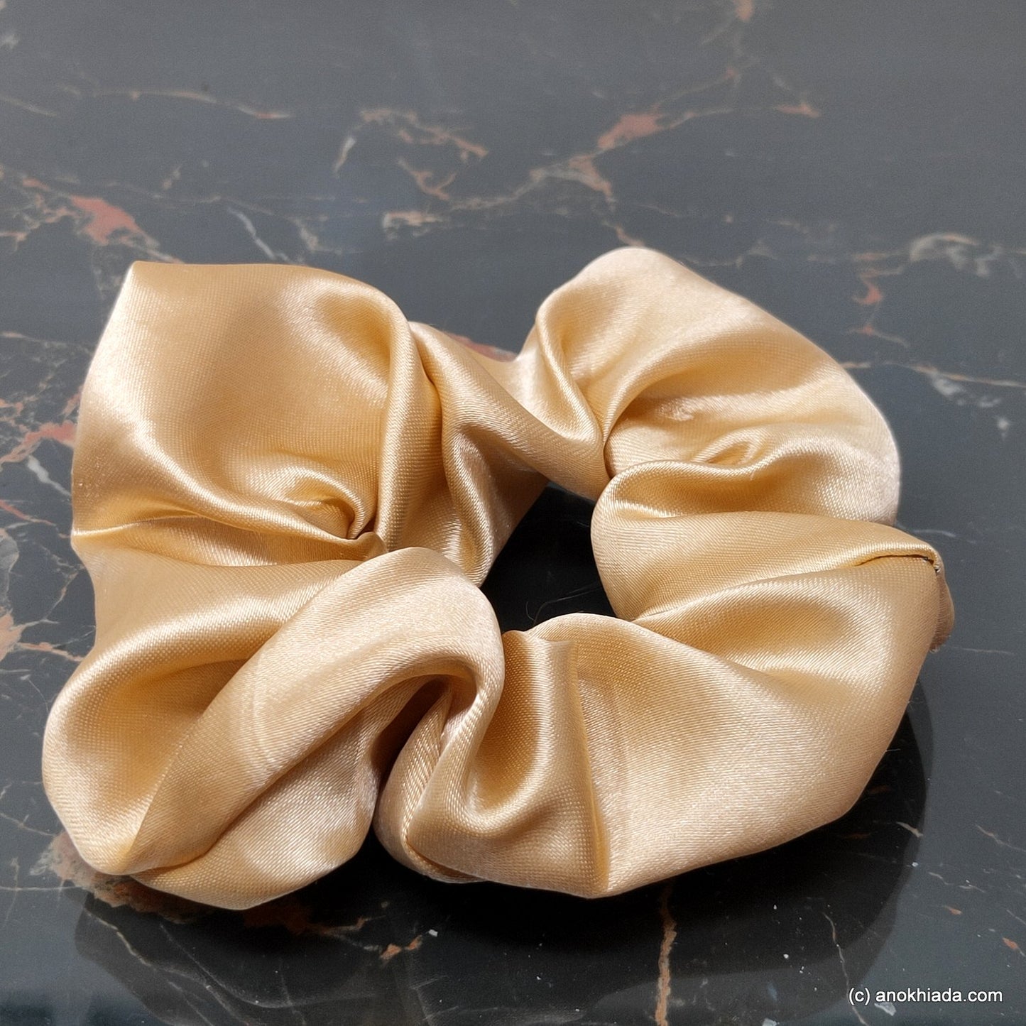 Anokhi Ada Handmade Satin Scrunchie for Girls and Women (15-166 )