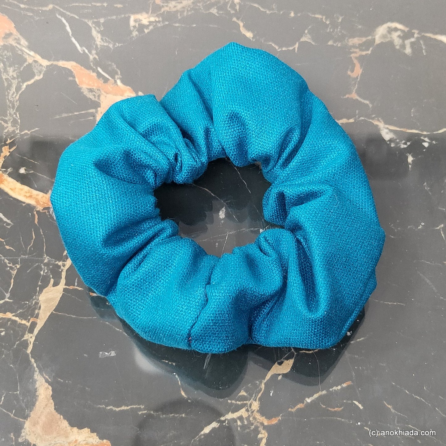 Anokhi Ada Handmade Fabric Scrunchie for Girls and Women (15-176 Scrunchie)
