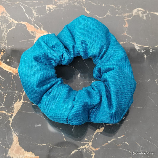 Anokhi Ada Handmade Fabric Scrunchie for Girls and Women (15-176 Scrunchie)