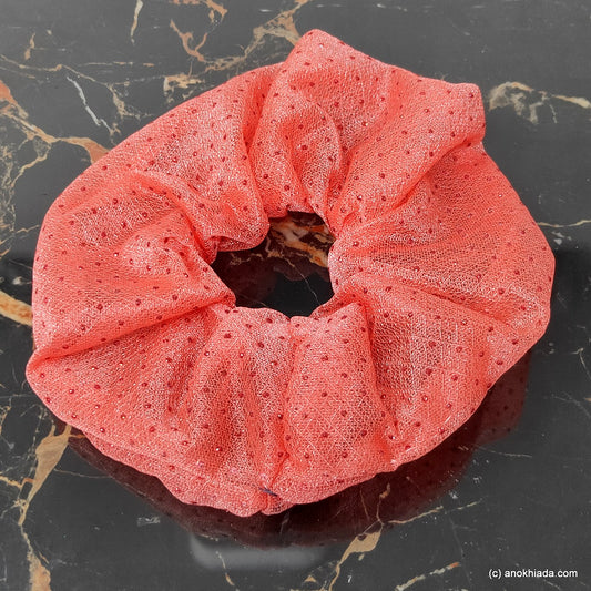 Anokhi Ada Handmade Stylish Fabric Scrunchie for Girls and Women (15-190 Scrunchie)