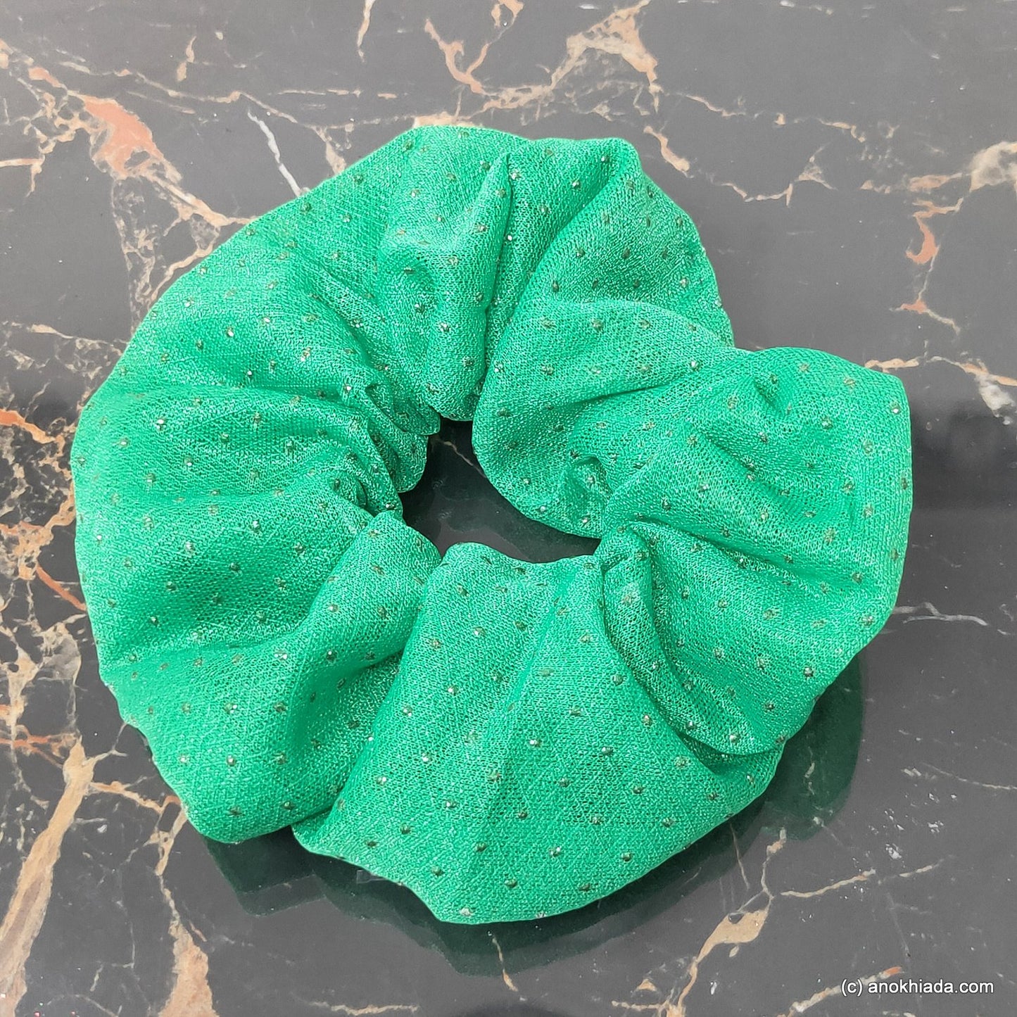 Anokhi Ada Handmade Stylish Fabric Scrunchie for Girls and Women (15-192 Scrunchie)