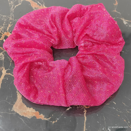 Anokhi Ada Handmade Stylish Fabric Scrunchie for Girls and Women (15-193 Scrunchie)