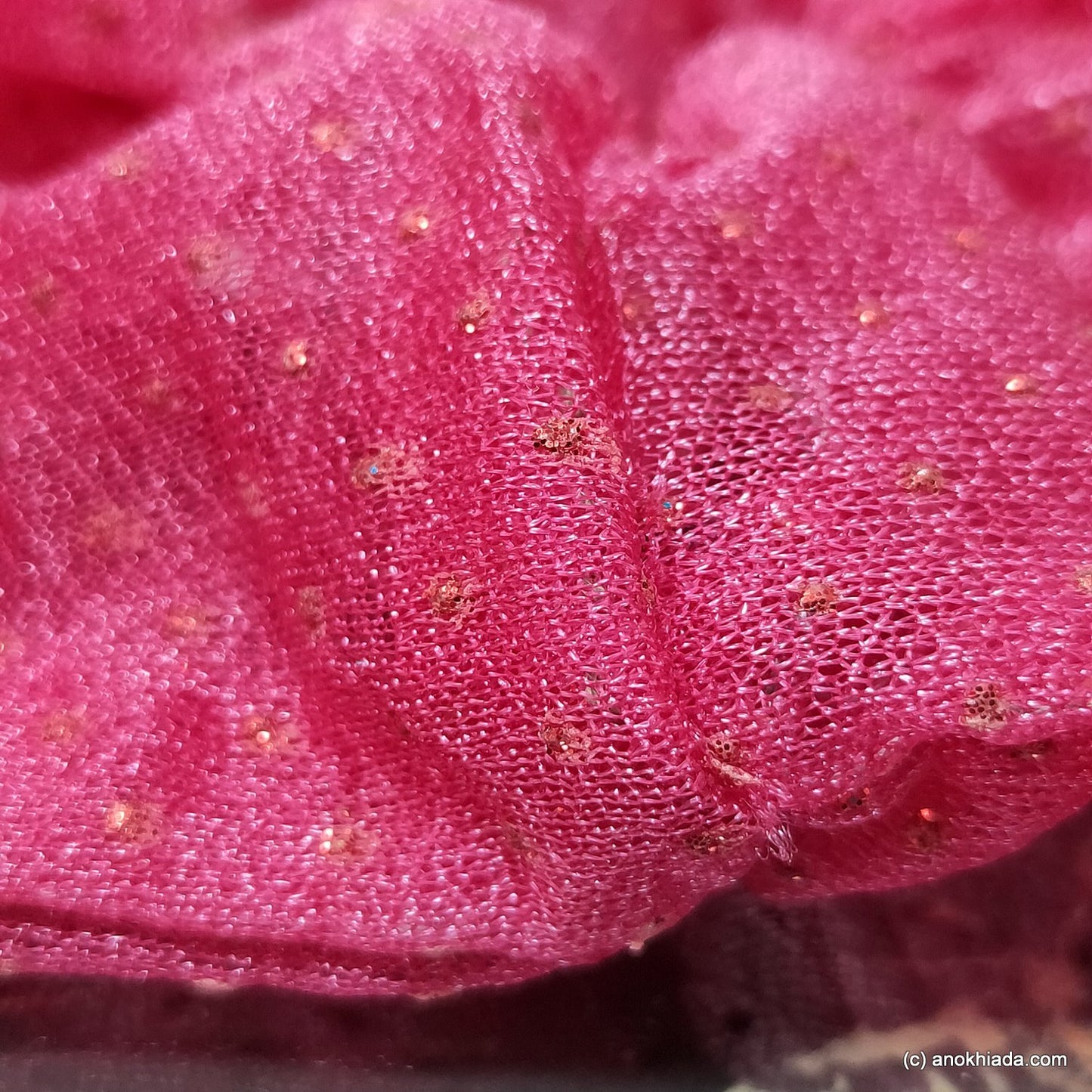 Anokhi Ada Handmade Stylish Fabric Scrunchie for Girls and Women (15-193 Scrunchie)