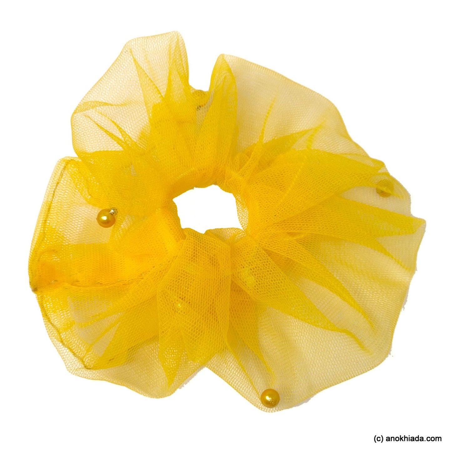 Canary Net Scrunchie (15-230 Scrunchie)